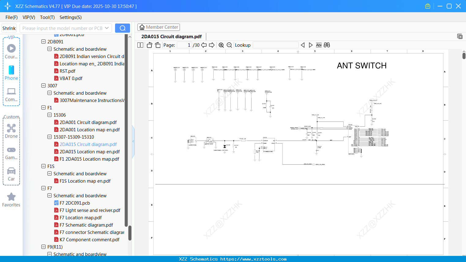 OPPO 2DA015 Circuit Diagram